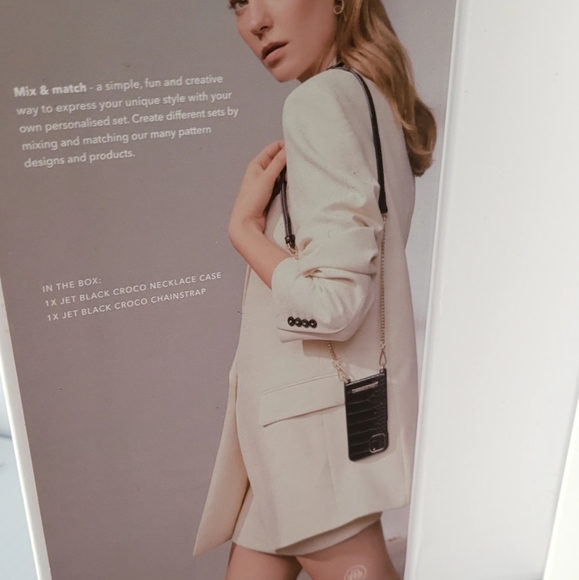 IDeal of Sweden Phone Case Jet Black Croko iPhone 11 Pro/X/SX, Never used! - Picture 4 of 8